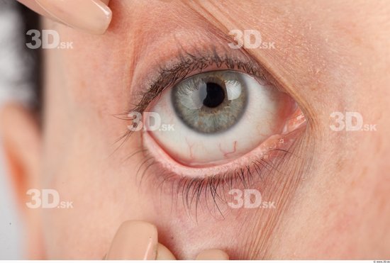 Eye Whole Body Woman Casual Slim Studio photo references