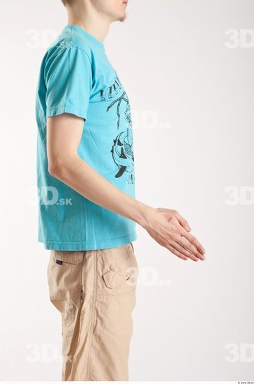 Whole Body Man Other White Casual Slim Male Studio Poses