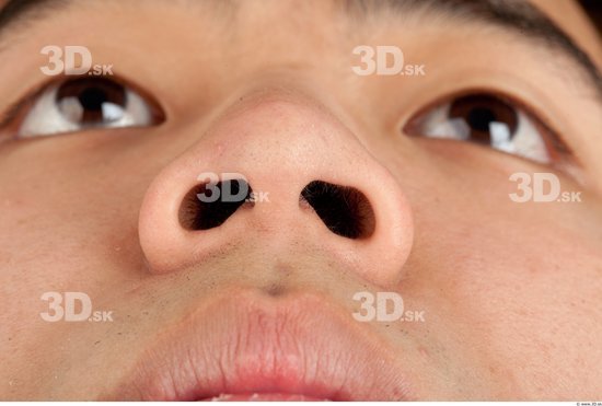 Nose Man Asian Average Studio photo references