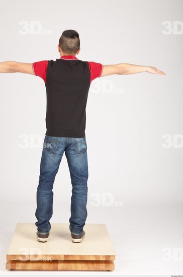 Whole Body T poses Asian Casual Slim Studio photo references