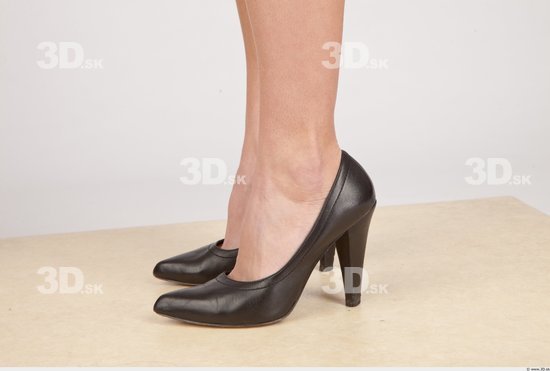 Foot Formal Shoes Slim Studio photo references