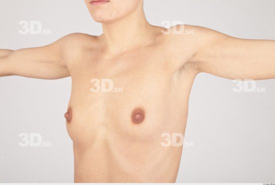 Breast Nude Underweight Studio photo references