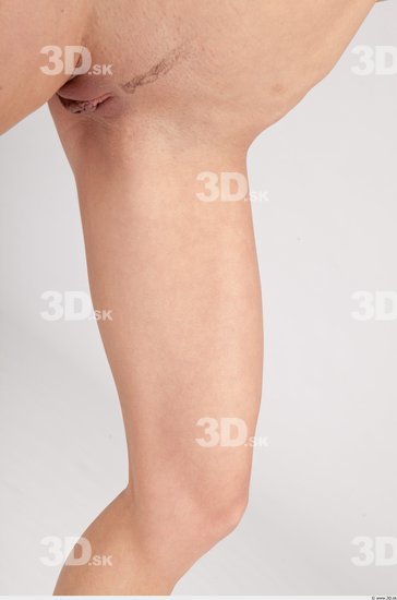 Leg Nude Slim Studio photo references