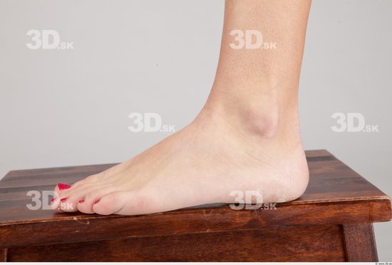 Foot Nude Slim Studio photo references