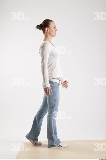 Whole Body Woman Animation references White Casual Slim