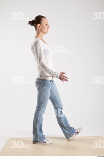 Whole Body Woman Animation references White Casual Slim