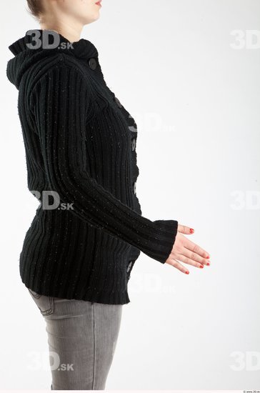 Arm Woman Animation references White Casual Pullower Slim