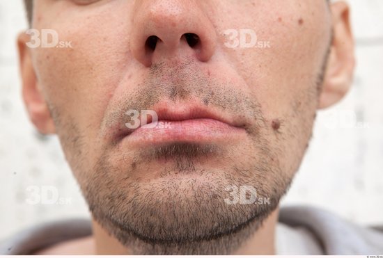 Mouth Man White Casual Average