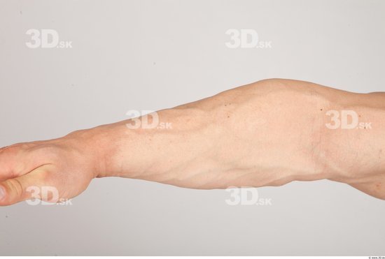 Forearm Man White Nude Muscular