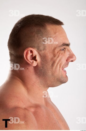 Head Phonemes Man White Muscular