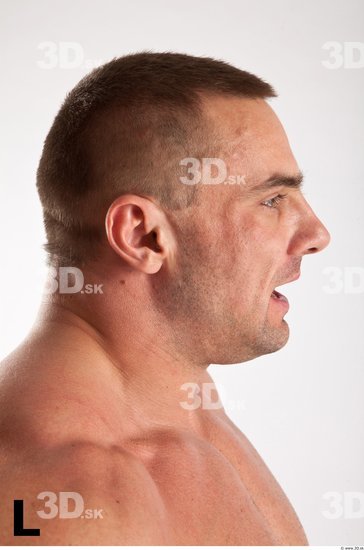 Head Phonemes Man White Muscular