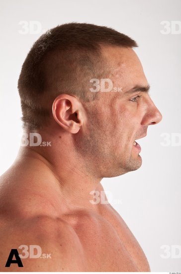Head Phonemes Man White Muscular
