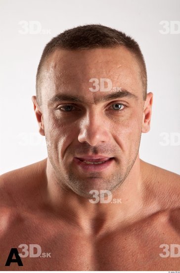 Head Phonemes Man White Muscular