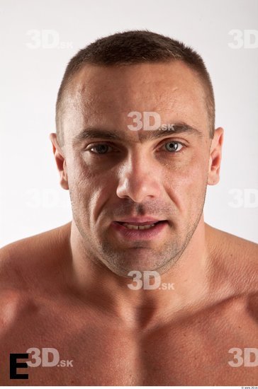 Head Phonemes Man White Muscular