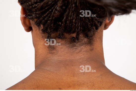 Neck Man Black Nude Athletic Studio photo references