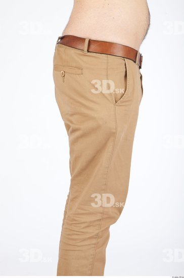 Thigh Back Casual Trousers Slim Studio photo references