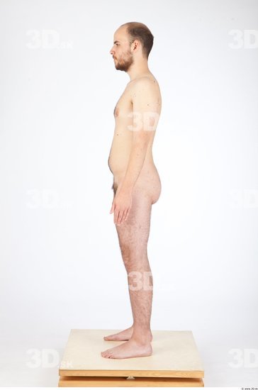 Whole Body Back Animation references Nude Slim Studio photo references