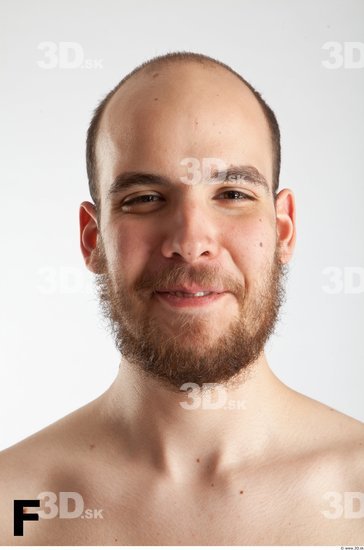 Head Phonemes Man White Slim Bearded