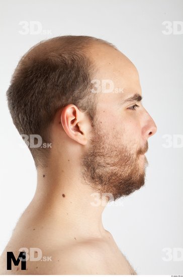 Head Phonemes Man White Slim Bearded