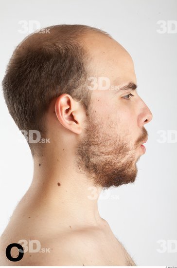 Head Phonemes Man White Slim Bearded