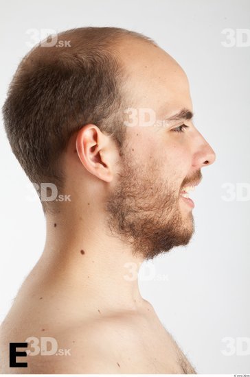 Head Phonemes Man White Slim Bearded