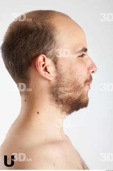 Head Phonemes Man White Slim Bearded