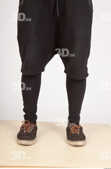 Calf Asian Casual Leggings Studio photo references