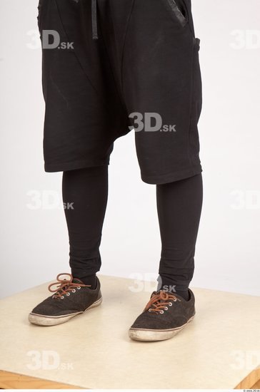 Calf Asian Casual Leggings Studio photo references