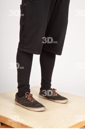 Calf Asian Casual Leggings Studio photo references