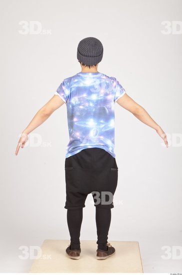 Whole Body Animation references Asian Casual Slim Studio photo references