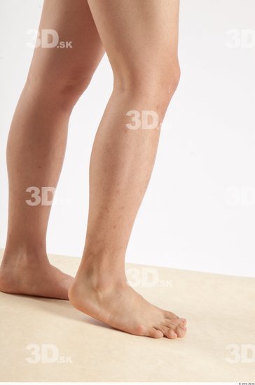 Leg Whole Body Man Animation references Asian Nude Casual Slim Studio photo references