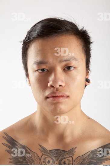 Head Man Animation references Asian Tattoo Slim