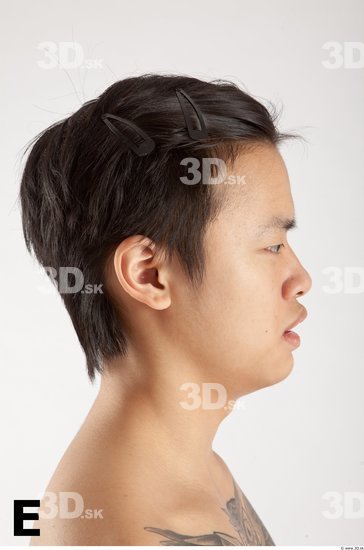 Head Phonemes Man Asian Tattoo Slim