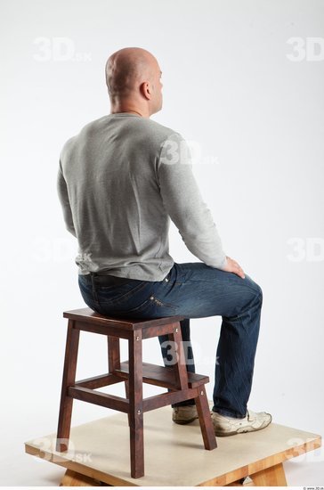 Whole Body Man Artistic poses White Casual Muscular