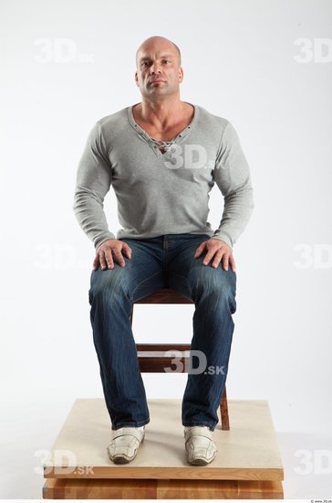 Whole Body Man Artistic poses White Casual Muscular