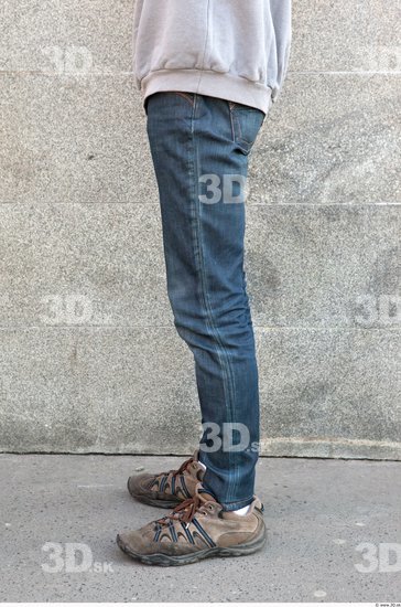 Leg Man Casual Jeans Average Street photo references