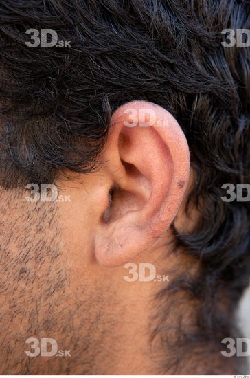Ear Man Casual Average Street photo references
