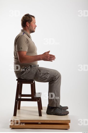 Whole Body Man Artistic poses White Casual Average Bearded