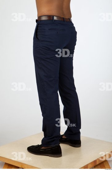 Leg Black Formal Trousers Studio photo references