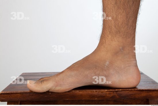 Foot Black Nude Studio photo references