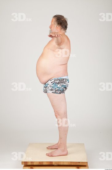 Whole Body Man T poses Underwear Shorts Wrinkles Studio photo references