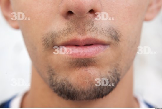 Mouth Man Average Bearded Street photo references