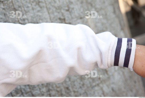 Forearm Man White Casual Average