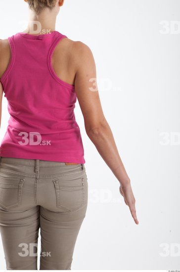 Arm Woman Animation references White Casual Slim Top