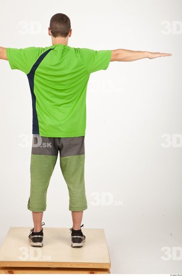 Whole Body T poses Casual Studio photo references