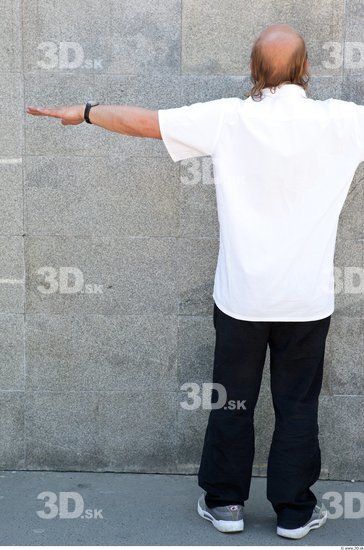 Whole Body Man T poses White Casual Average