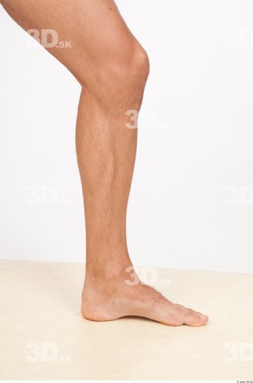 Leg Man Nude Slim Studio photo references