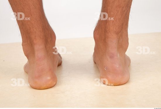 Foot Man Nude Slim Studio photo references