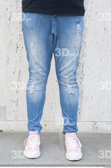 Leg Woman Casual Jeans Average Street photo references