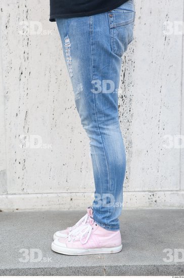 Leg Woman Casual Jeans Average Street photo references